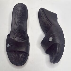 CROCS Black Women's Sandals